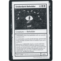 Underdark Beholder (No PW Symbol) - Mystery Booster - Test Prints Thumb Nail