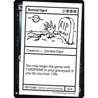 Buried Ogre - Mystery Booster - Test Prints Thumb Nail