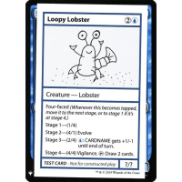 Loopy Lobster - Mystery Booster - Test Prints Thumb Nail