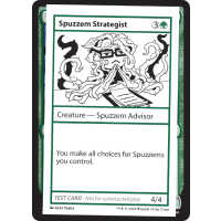 Spuzzem Strategist - Mystery Booster - Test Prints Thumb Nail