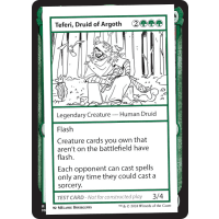 Teferi, Druid of Argoth - Mystery Booster - Test Prints Thumb Nail