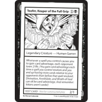 Toofer, Keeper of the Full Grip - Mystery Booster - Test Prints Thumb Nail