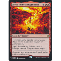 Jaya's Immolating Inferno - Mystery Booster - The List Thumb Nail