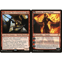 Chandra, Fire of Kaladesh // Chandra, Roaring Flame - Mystery Booster - The List Thumb Nail