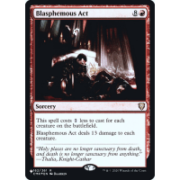 Blasphemous Act - Mystery Booster - The List Thumb Nail