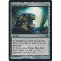 Codex Shredder - Mystery Booster - The List Thumb Nail