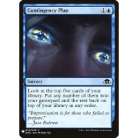 Contingency Plan - Mystery Booster - The List Thumb Nail