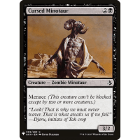 Cursed Minotaur - Mystery Booster - The List Thumb Nail