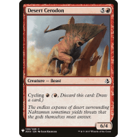 Desert Cerodon - Mystery Booster - The List Thumb Nail