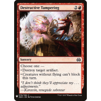 Destructive Tampering - Mystery Booster - The List Thumb Nail