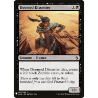 Doomed Dissenter - Mystery Booster - The List Thumb Nail