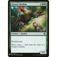 Greater Basilisk - Mystery Booster - The List Thumb Nail