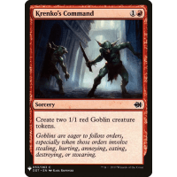 Krenko's Command - Mystery Booster - The List Thumb Nail