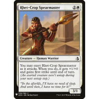 Rhet-Crop Spearmaster - Mystery Booster - The List Thumb Nail