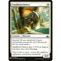 Snubhorn Sentry - Mystery Booster - The List Thumb Nail