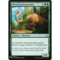 Thrashing Brontodon - Mystery Booster - The List Thumb Nail