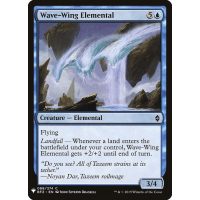 Wave-Wing Elemental - Mystery Booster - The List Thumb Nail