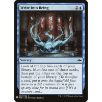 Write into Being - Mystery Booster - The List Thumb Nail