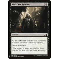 Merciless Resolve - Mystery Booster Reprints Thumb Nail