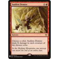 Sudden Demise - Mystery Booster Reprints Thumb Nail