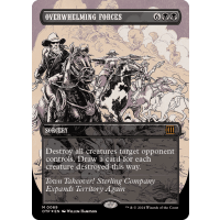 Overwhelming Forces (Textured Foil) - Outlaws of Thunder Junction: Breaking News Thumb Nail