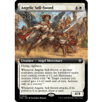 Angelic Sell-Sword - Outlaws of Thunder Junction: Commander Variants Thumb Nail