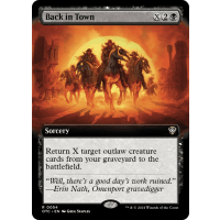 Back in Town - Outlaws of Thunder Junction: Commander Variants Thumb Nail