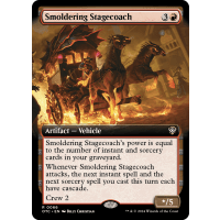 Smoldering Stagecoach - Outlaws of Thunder Junction: Commander Variants Thumb Nail