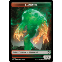 Elemental Elemental (Red-Green) (Token) - Outlaws of Thunder Junction: Commander Thumb Nail