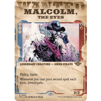 Malcolm, the Eyes - Outlaws of Thunder Junction: Variants Thumb Nail