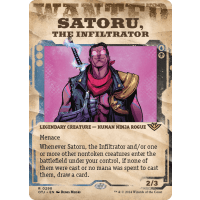 Satoru, the Infiltrator - Outlaws of Thunder Junction: Variants Thumb Nail