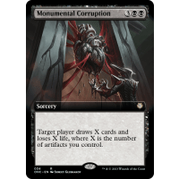 Monumental Corruption - Phyrexia: All Will Be One Commander: Variants Thumb Nail