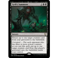 Geth's Summons - Phyrexia: All Will Be One Commander Thumb Nail