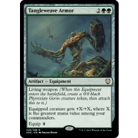 Tangleweave Armor - Phyrexia: All Will Be One Commander Thumb Nail