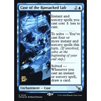 Case of the Ransacked Lab - Prerelease Promo Thumb Nail