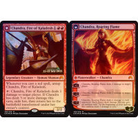 Chandra, Fire of Kaladesh // Chandra, Roaring Flame - Prerelease Promo Thumb Nail