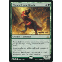 Wayward Swordtooth - Prerelease Promo Thumb Nail