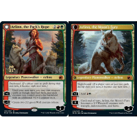 Arlinn, the Pack's Hope // Arlinn, the Moon's Fury - Prerelease Promo Thumb Nail