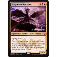 Dragonlord Kolaghan - Prerelease Promo Thumb Nail