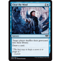 Clear the Mind - Ravnica Allegiance Thumb Nail