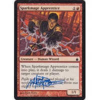 Sparkmage Apprentice Signed by Mark Poole - Ravnica City of Guilds Thumb Nail