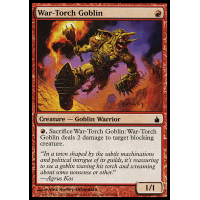 War-Torch Goblin - Ravnica City of Guilds Thumb Nail