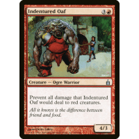 Indentured Oaf - Ravnica City of Guilds Thumb Nail