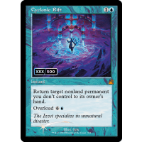 Cyclonic Rift (Serialized) - Ravnica Remastered: Variants Thumb Nail