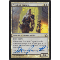 Precinct Captain FOIL Signed by Steve Prescott - Return to Ravnica Thumb Nail