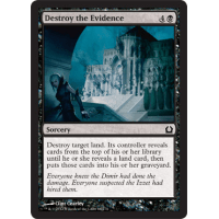 Destroy the Evidence - Return to Ravnica Thumb Nail