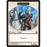 Knight (Token) - Return to Ravnica Thumb Nail