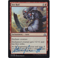 See Red FOIL Signed by Steve Prescott - Rivals of Ixalan Thumb Nail