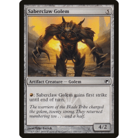Saberclaw Golem - Scars of Mirrodin Thumb Nail