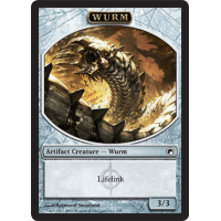 Wurm (Token) (Lifelink) - Scars of Mirrodin Thumb Nail